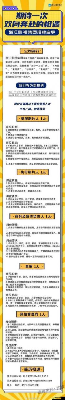 招聘核心岗位