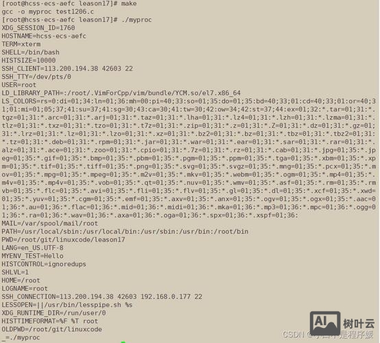 命令行查看环境变量