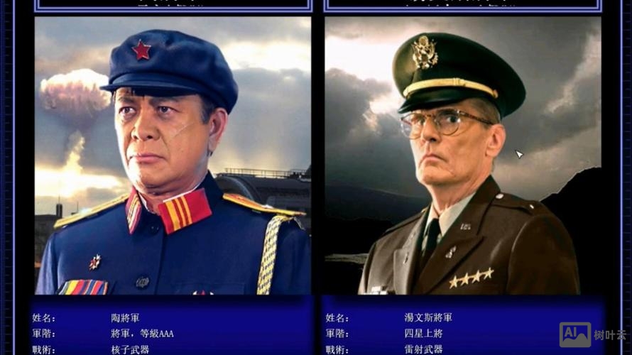 命令与征服将军资料