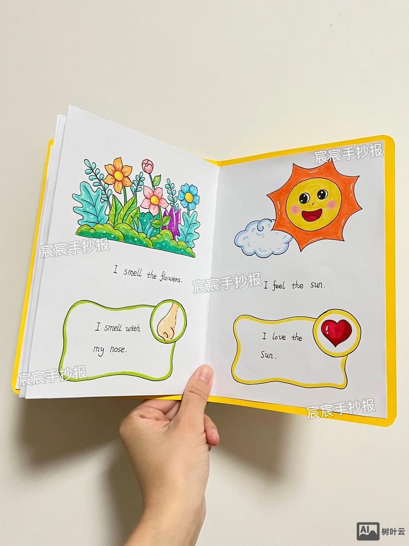 如何制作英文立体绘本