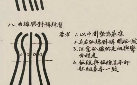 毛笔字如何精准控制笔画粗细？