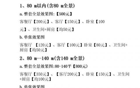 设计私单收费标准该怎么定?