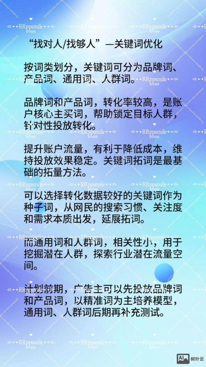 关键词如何快速优化