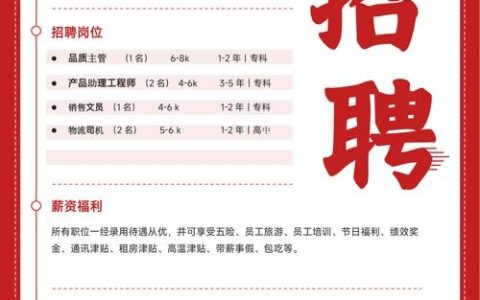 质量体系招聘在百度招聘中具体要求是什么？