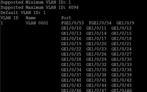 H3C如何划分VLAN？命令是什么？