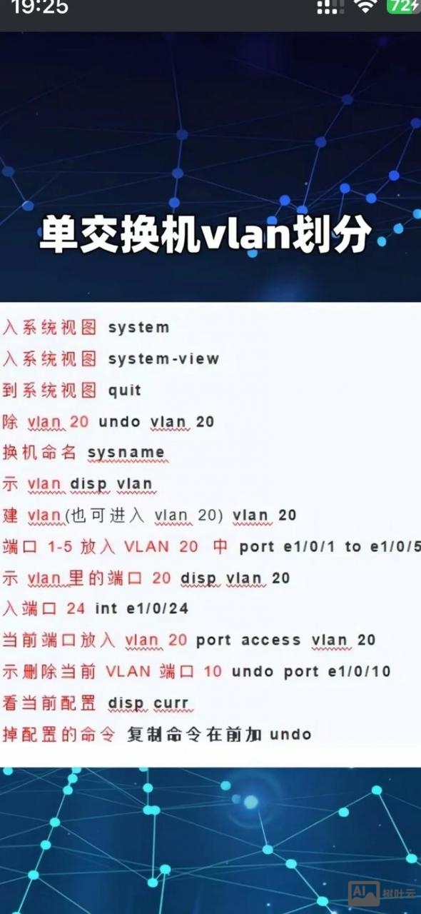 清除cisco交换机配置命令