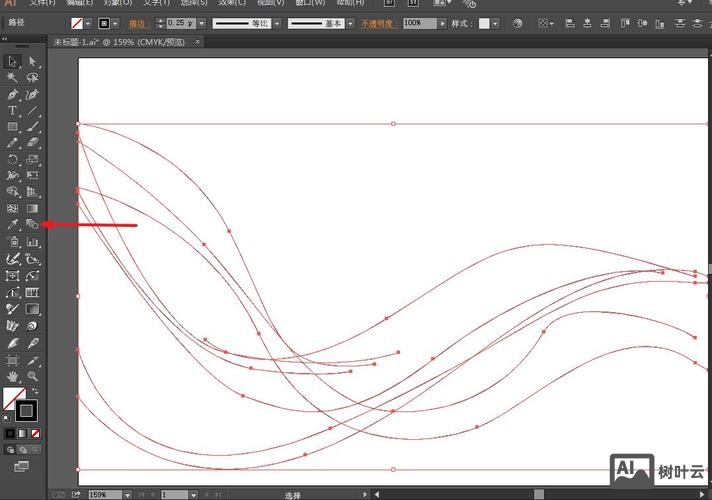 如何用ai制作条纹填充