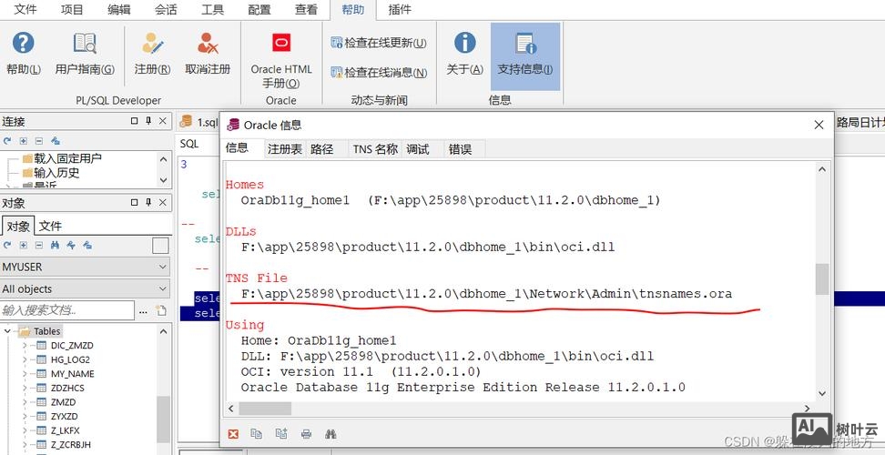 oracle连接远程数据库命令