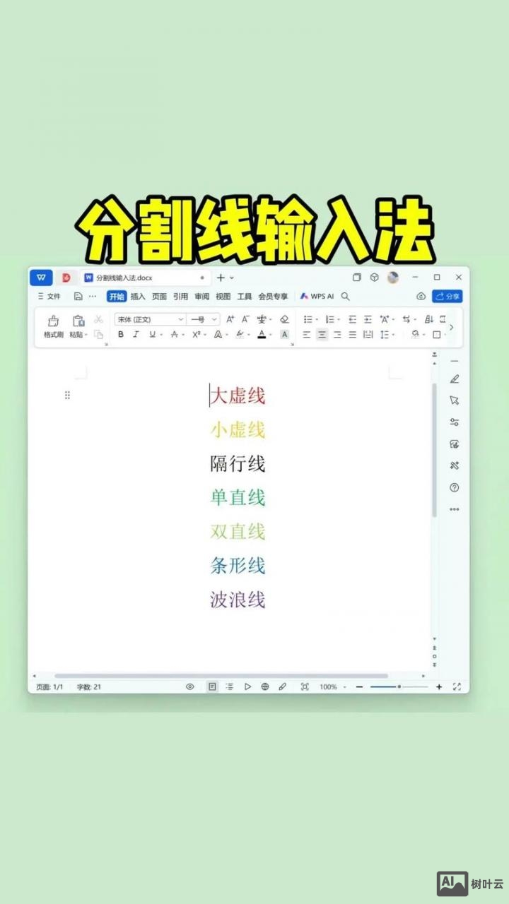 如何去掉手动下划线