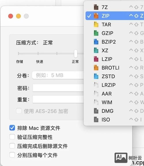 mac命令行压缩文件