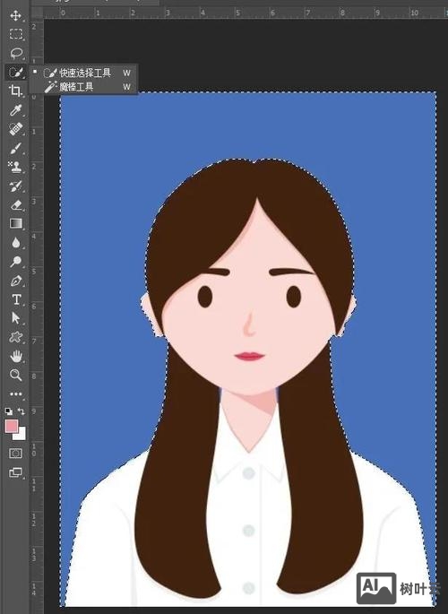 ps如何去人物留背景