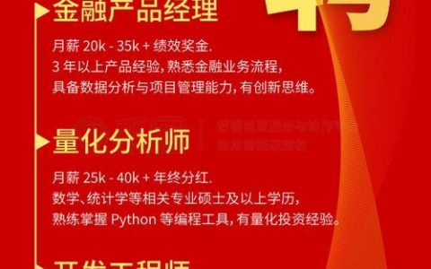 量化对冲招聘，需要哪些核心能力？