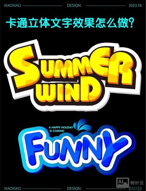 ai如何做字体效果