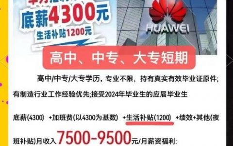 华为留学生招聘会，有何独特吸引力？