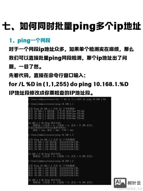 在windows中 ping命令的-