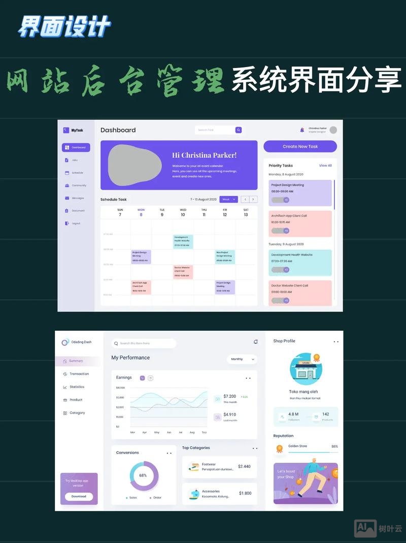 响应式网站如何进后台