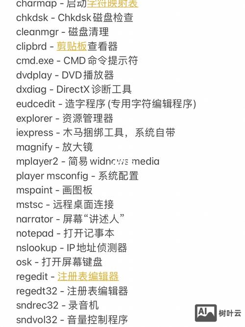 win10命令符常用