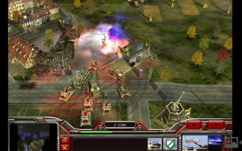 命令与征服将军如何开启全屏模式？