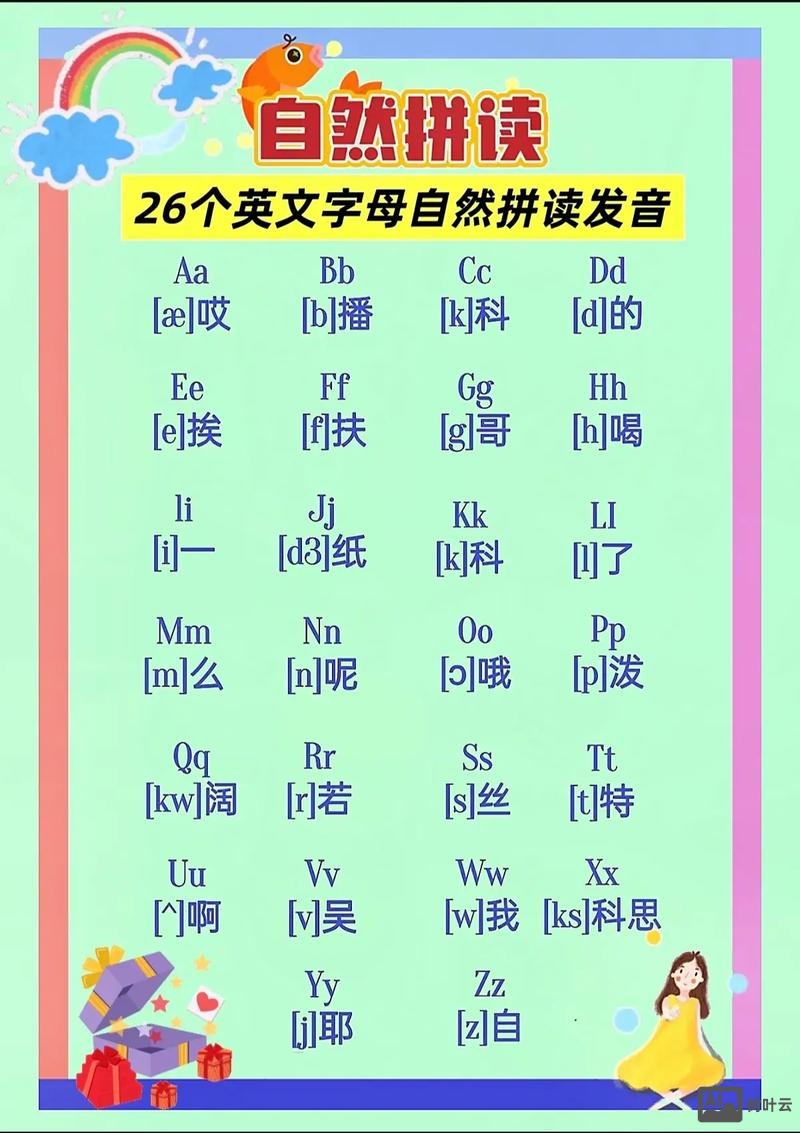 如何拼读大写字母