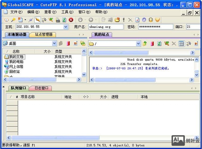 ftp取文件命令行