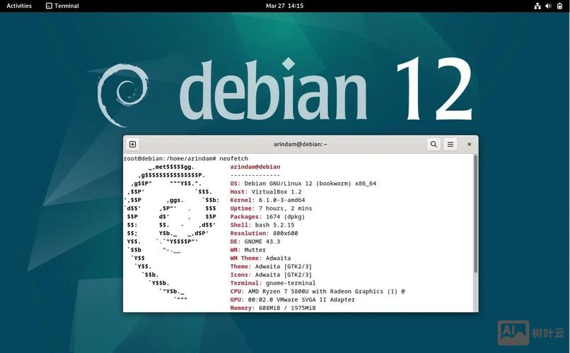 debian 开机进入命令行