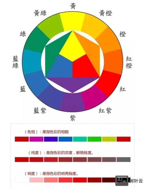 如何用色彩区分主次