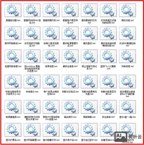 批处理命令 执行程序