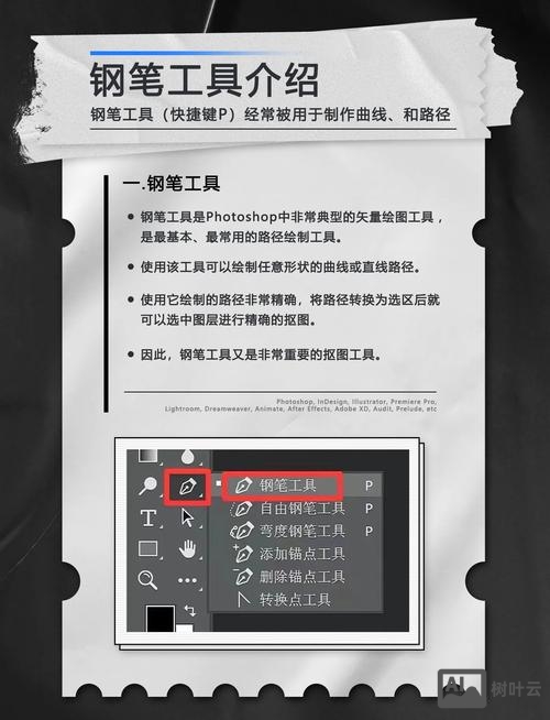 ps钢笔工具如何画直线