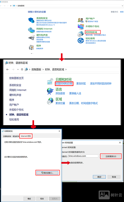 局域网时间同步命令