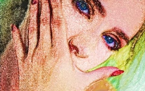 如何用PS把照片变成油画人物效果？