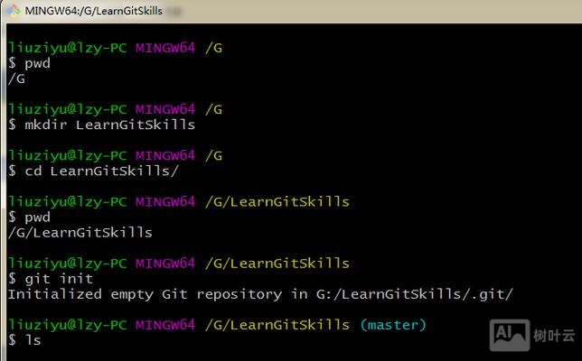 git命令行打开文件