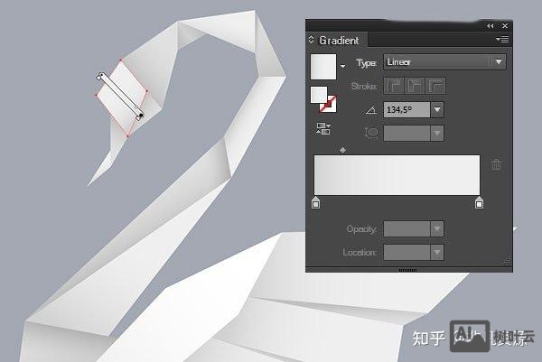 ai如何做出纸折痕