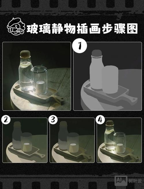 ps如何画玻璃片