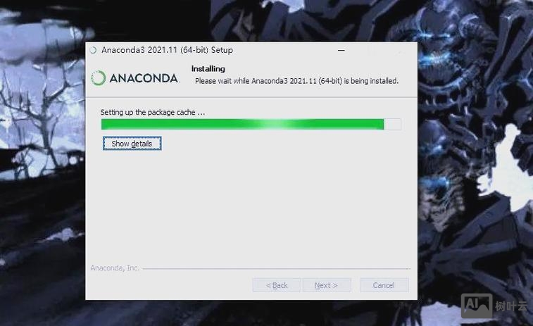 命令行安装anaconda