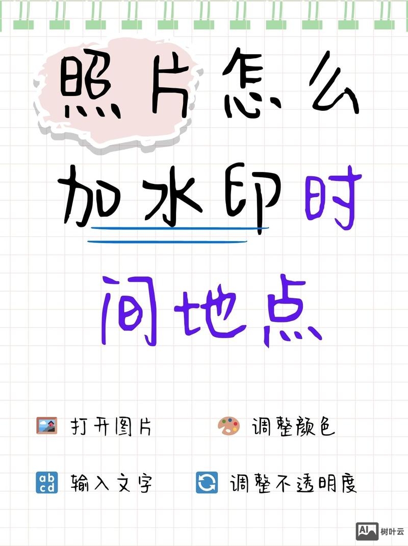 如何在照片上标识文字