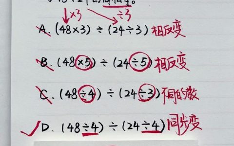 商的变化规律怎么学？