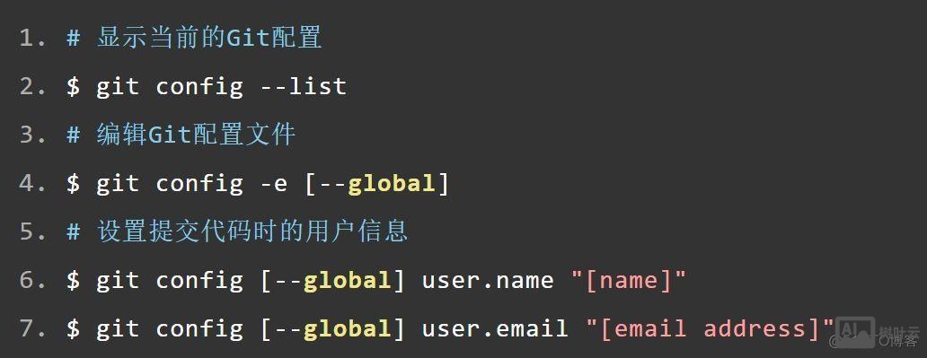 git 获取代码命令