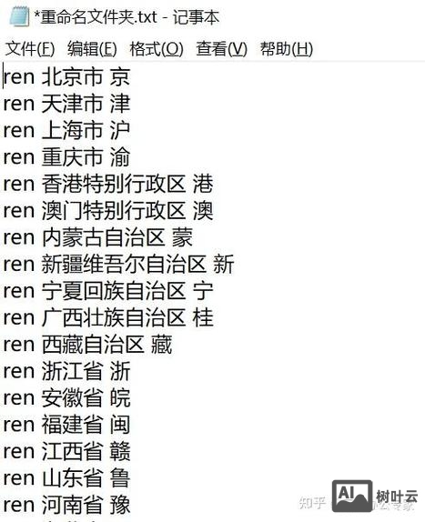 批处理命令 重命名