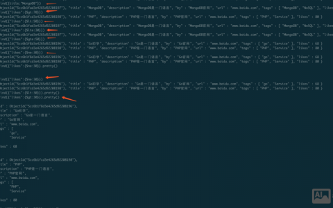 mongo启动命令行有哪些常用参数？