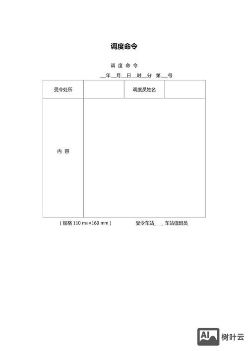 什么是调度命令