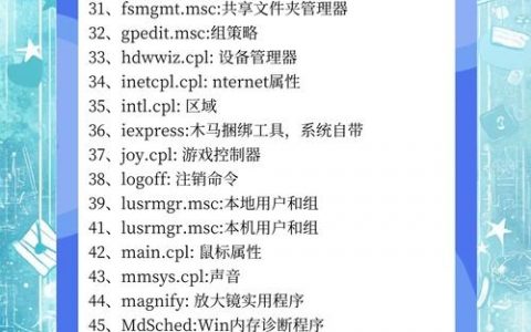 cmd服务命令有哪些？如何正确使用？