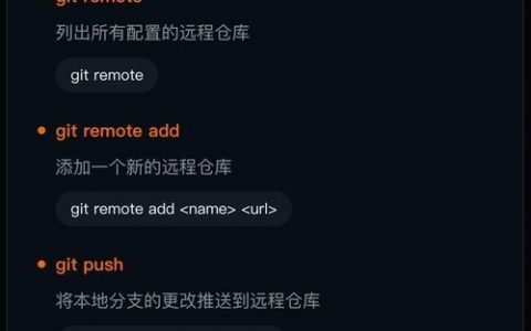 Git命令行提交，常用命令有哪些？
