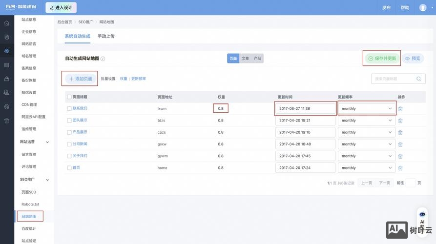 网站中地址地图如何整