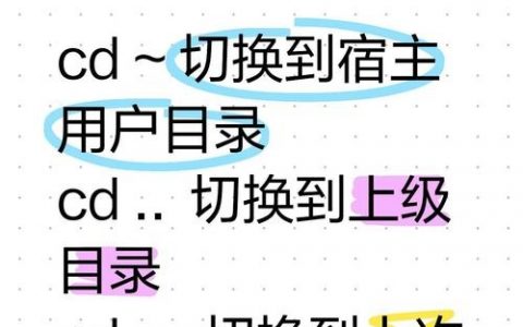 cd命令如何高效切换目录？