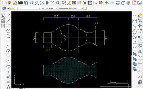 CAD剖视图命令如何快速准确绘制？