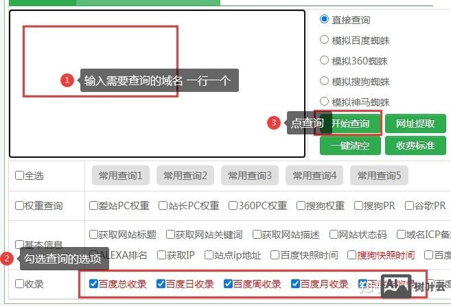如何查看网站有没有收录