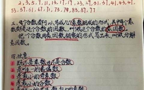 如何快速判断一个数有几个因数？