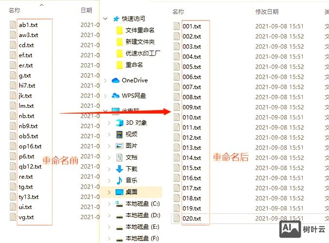 dos批量重命名命令