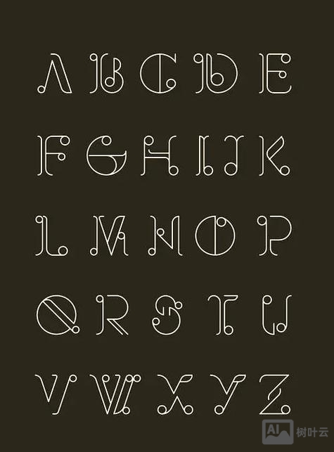 如何设计首字母颜色