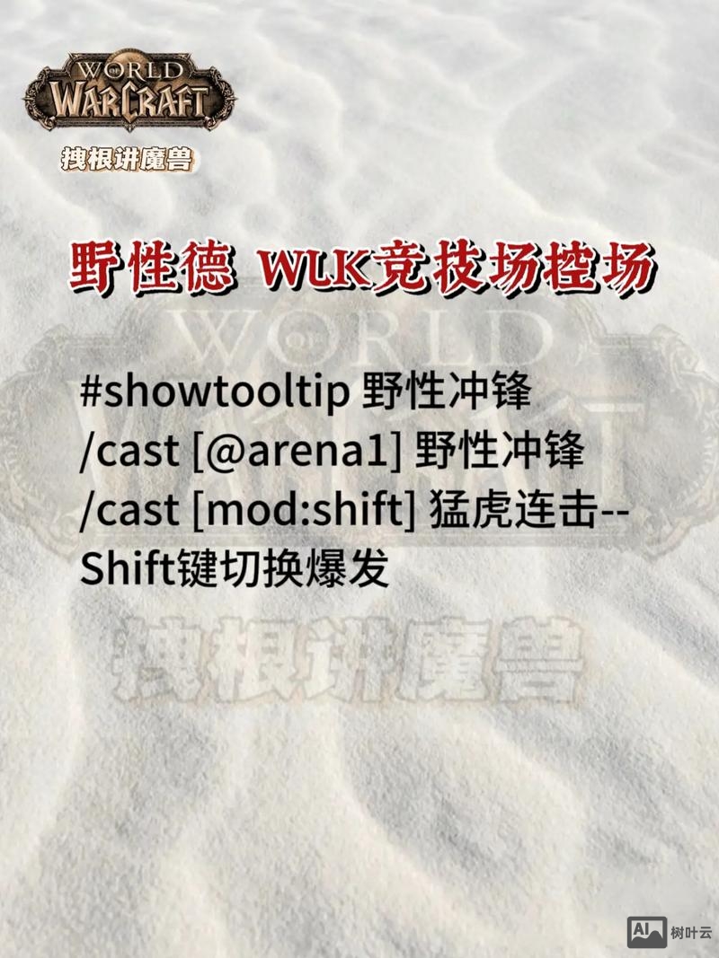 魔兽世界说话命令